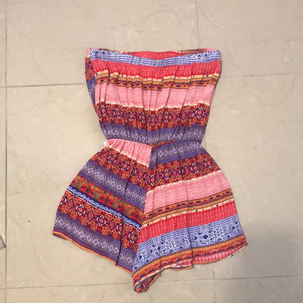 Multicolored Romper - Picture 2 of 3